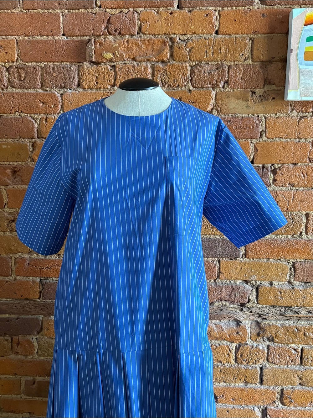 Mr. Larkin Mona dress in Admiral Blue size M, never worn, beautifully tailored - Picture 2 of 16